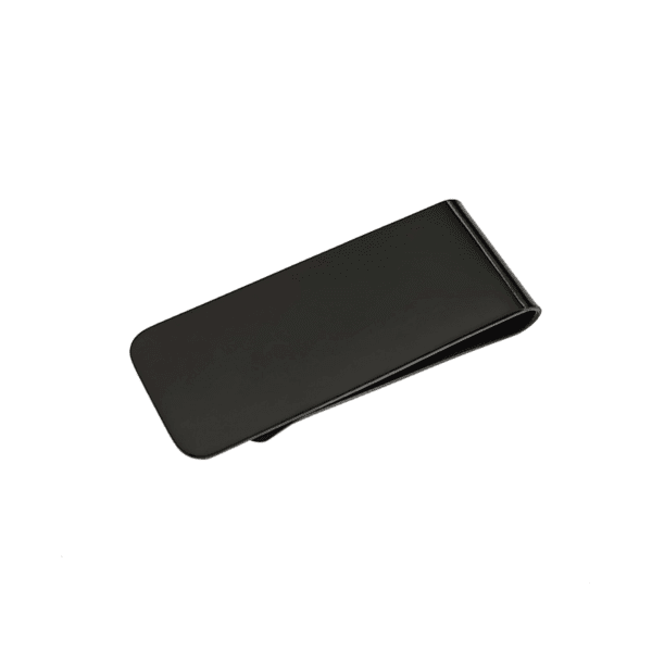 Oem Stainless Steel Custom Logo Mirror Polished Office Blank Paper Money Clip - Image 2
