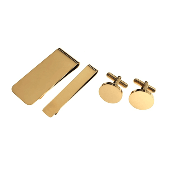 Oem Stainless Steel Custom Logo Mirror Polished Office Blank Paper Money Clip - Image 4