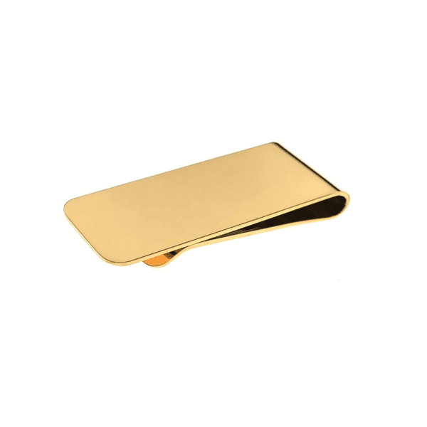 Oem Stainless Steel Custom Logo Mirror Polished Office Blank Paper Money Clip - Image 5