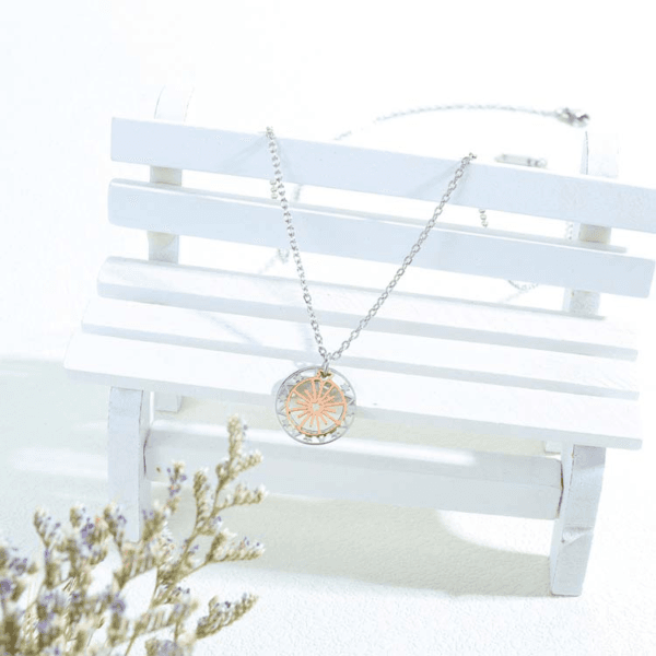 Fashion Design Small Star Ferris Wheel Collarbone Chain Pendant Necklace For Girls - Bild 5