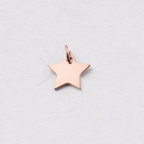 High Polished Diy Stainless Steel Jewelry Accessories Small Star Pendant Charms - صورة 2