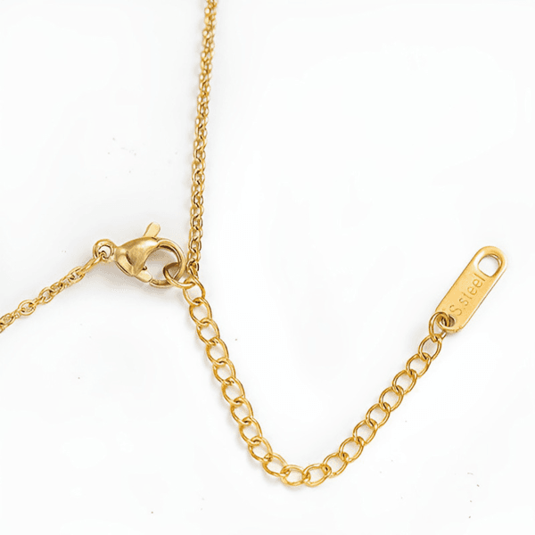 On Sale Sunshine Pendant Necklace Fashion Jewelry Stainless Steel Gold Plated Necklaces For Women - Image 4