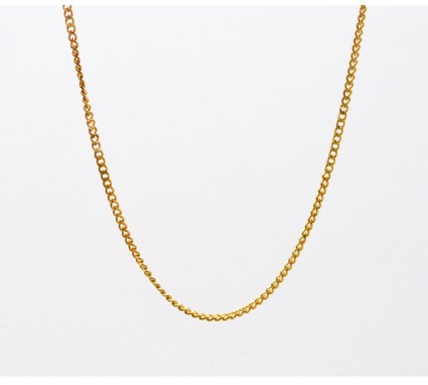 Hot Products DIY Gold Plated Necklace Stainless Steel Snake Box Figaro Chain Necklace - Image 5