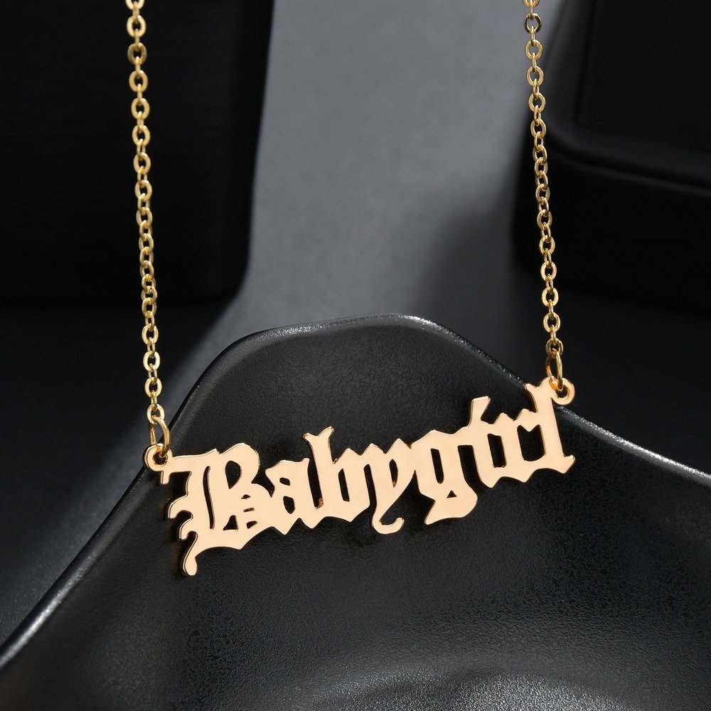 Stainless Steel Name Necklace