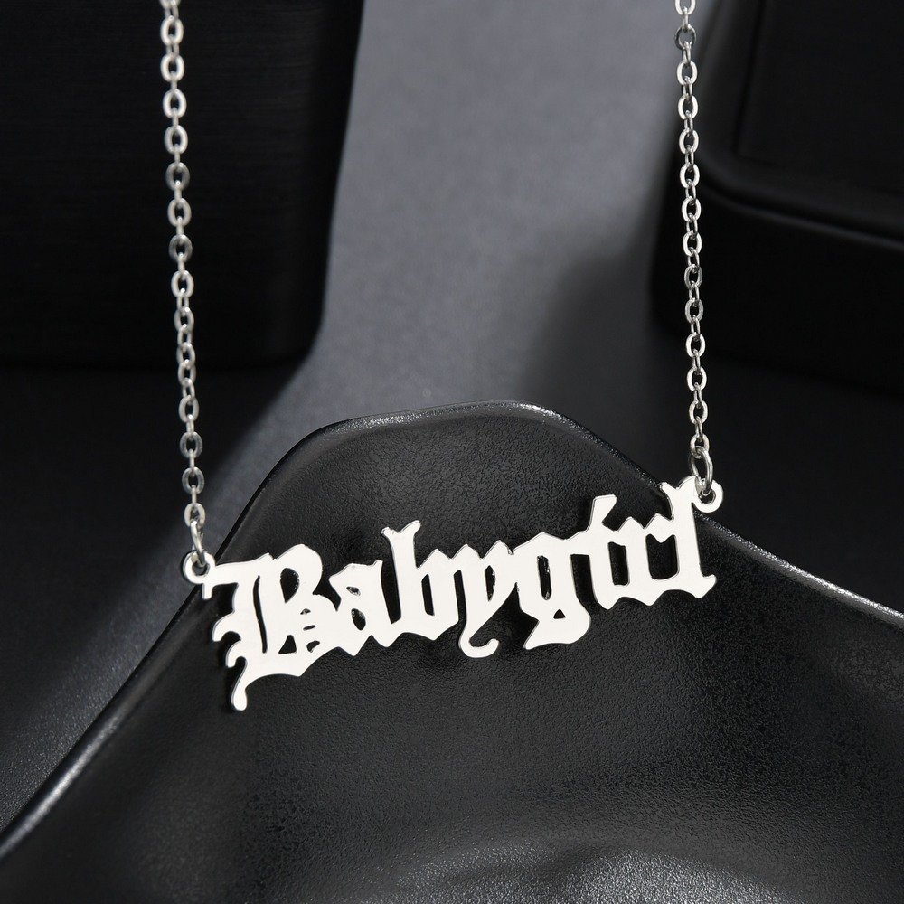 Stainless Steel Name Necklace