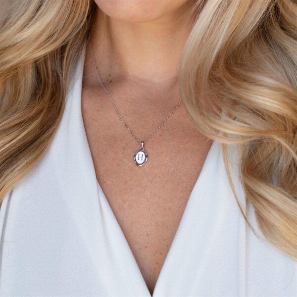 Newest Fashion New Stainless Steel Alphabet Letter Necklace Real Gold Plated A-Z Letter Initial Necklace - Bild 4