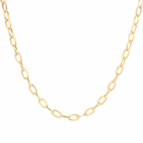 Design Jewelry Stainless Steel Choker Thick Chain Necklace for Women 18k Pvd Gold Plated 2022 New Design - Image 3