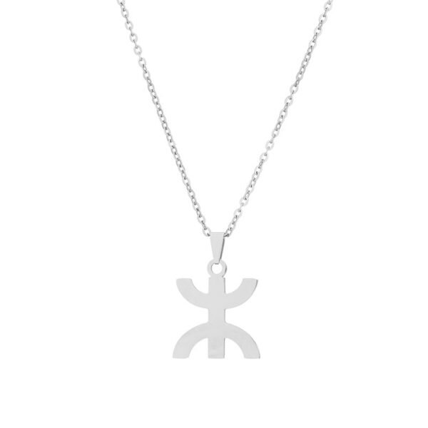 Wholesale Africa Berber People Necklace Stainless Steel Necklace Women Gold Plated New Fashion Jewelry - صورة 2