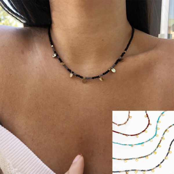 Popular in 2023  Bohemia Beads Necklace Women Jewelry Beaded African Personalize Necklace