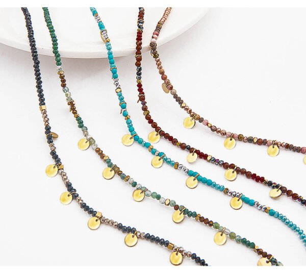 Popular in 2023  Bohemia Beads Necklace Women Jewelry Beaded African Personalize Necklace - صورة 6