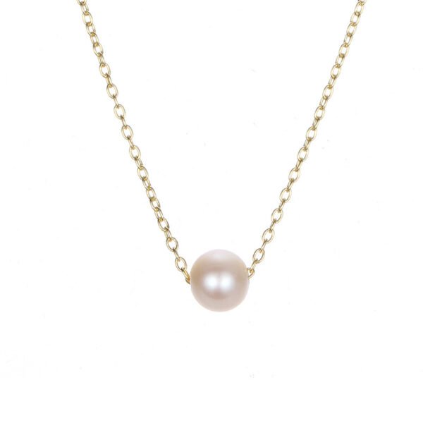 Latest Products Stainless Steel Gold Chain Necklace Womens Pearls Fashion Choker Necklace - Image 4