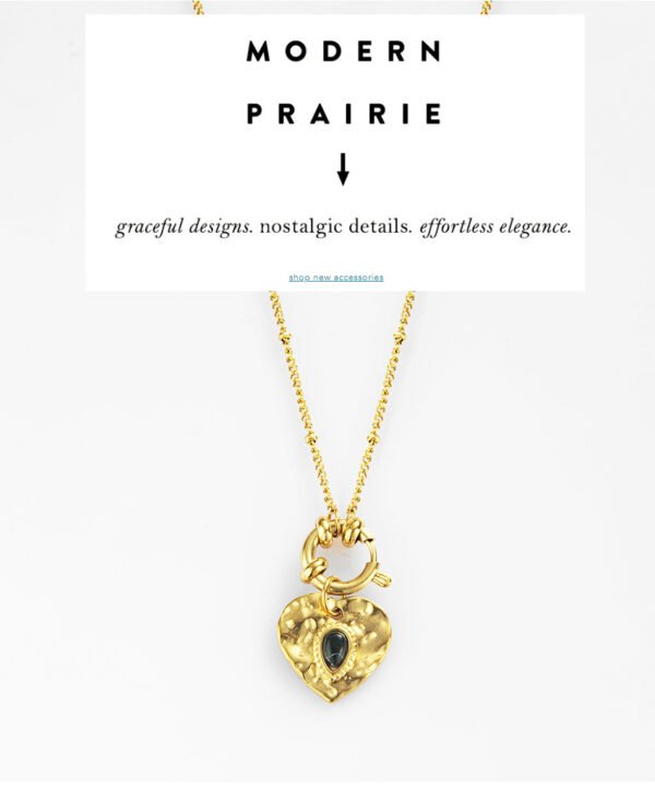 Wholesales Products Heart Necklace Women Stainless Steel Pendant 14K Gold Plated Choker Necklace - صورة 6
