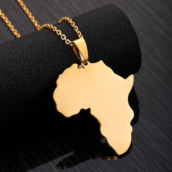 Factory Price African Necklace Stainless Steel Africa New Fashion 18k Gold Necklace