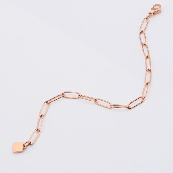 18K Gold Plated Stainless Steel Jewelry Statement Oval Link Chain for Jewelry Making - Image 2