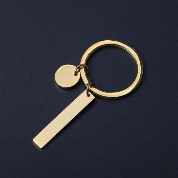 Cheap Price Blank Custom Made Logo Stainless Steel No Fade Mirror Polished Metal Keychains