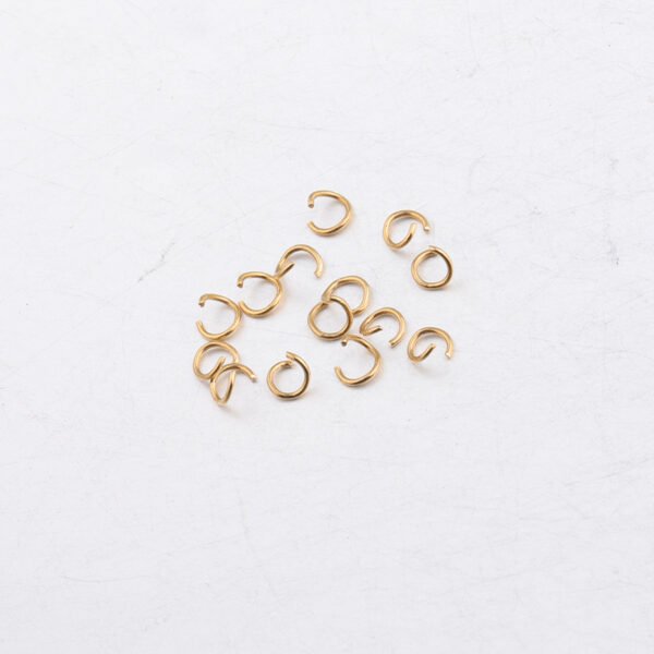1000pcs/bag Stainless Steel Connector 3 Colors DIY Jewelry Findings Wholesales 0.5*3.5mm Jump Ring - Image 6