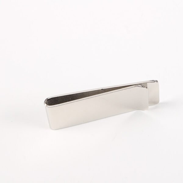 Custom Blank Mirror Polished Folding Cheap Unique Money Clips Stainless Steel Metal Carbon Fiber Metal - Bild 2