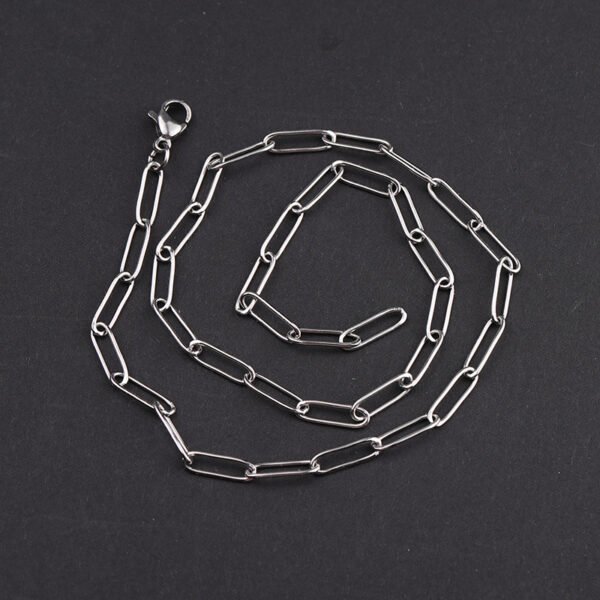 DIY Findings Jewelry Stainless Steel Oval Chains for Necklace Bracelet Making - Image 6