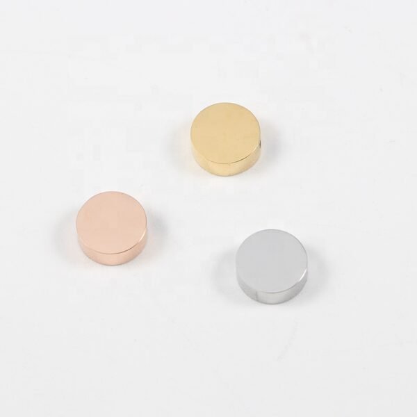 8mm Beaded Pendant Stainless Steel Mirror Polished Round Charms for Bracelet Necklace - Image 2