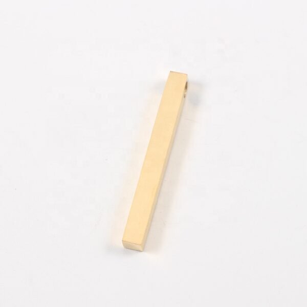 4*35mm Strip Blank Stamp Pendant Mirror Polished Stainless Steel Pendants Bar Engrave Logo Charms - Image 3