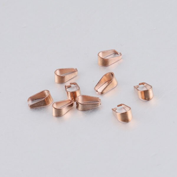 Popular Selling Stainless Steel Pendant Hook Open Bail Pinch Clasps Pinch Clip for DIY Jewelry Making - Image 5