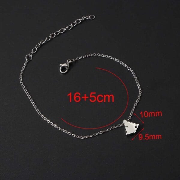 Dainty Stainless Steel Girl Bracelets DIY Christmas Day Tree Charm Bracelets for Women - Bild 6