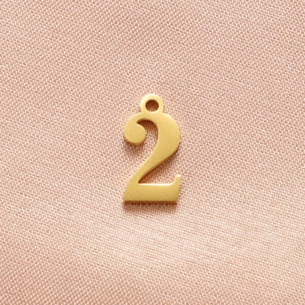 New Wholesales Stainless Steel Mirror Polished Fashion Necklace Number Pendants - Image 3
