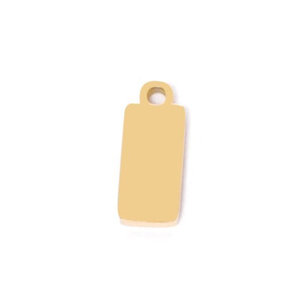 Mirror Polished Stainless Steel Custom Engravable Metal Blank Heart Pendant Necklace - Image 2