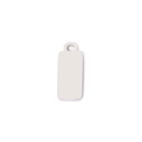 Mirror Polished Stainless Steel Custom Engravable Metal Blank Heart Pendant Necklace - Image 5