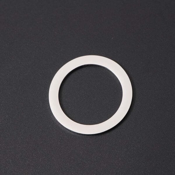 New Arrival Stainless Steel Pendant Mirror Polished Big Circle Custom Fashion Gold Plated Pendant - Image 3