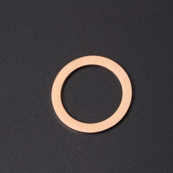 New Arrival Stainless Steel Pendant Mirror Polished Big Circle Custom Fashion Gold Plated Pendant - Image 4
