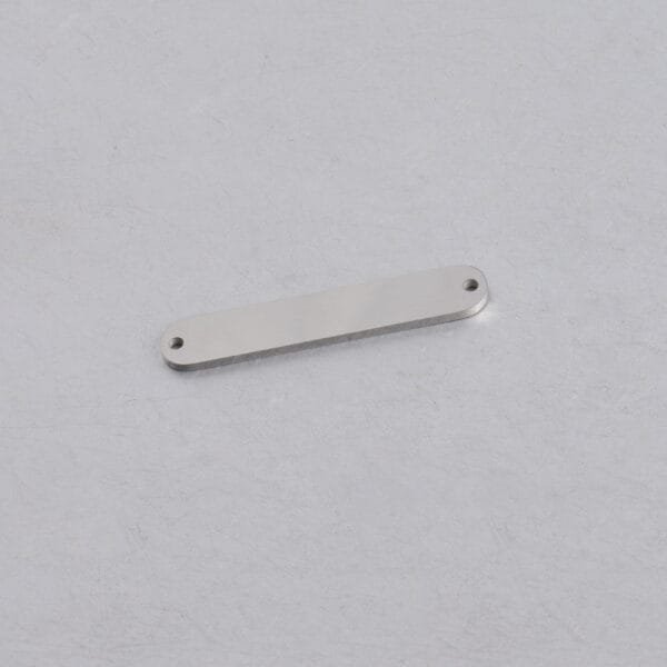 Blank Stamping Rectangle Connector DIY Stainless Steel Oval Shape Charms - Image 3