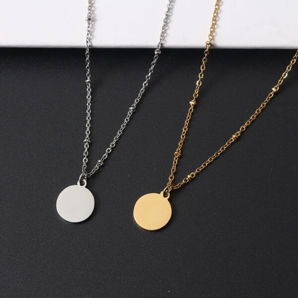 OEM Factory Sales Custom Made Custom Logo Necklace Bracelet Custom Name Pendants - Image 4