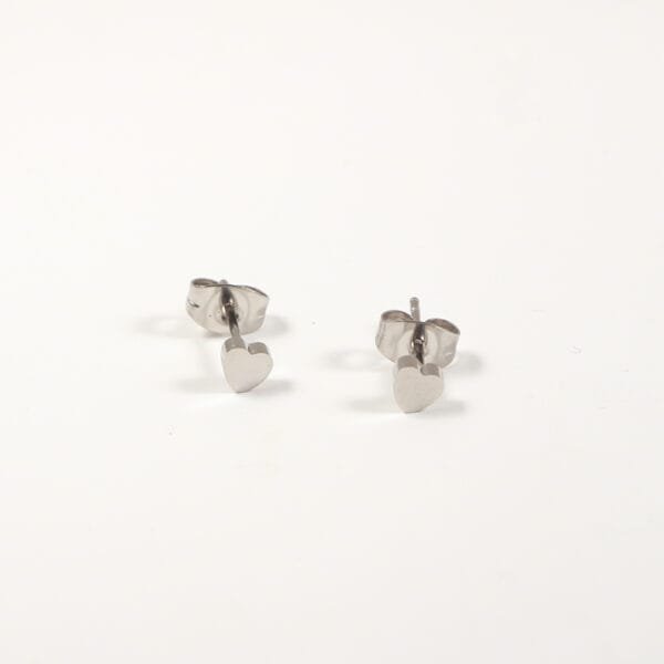 2021 New 18K Gold Plated Stainless Steel 4mm Small Cute Stud Earrings for Girls - Image 3
