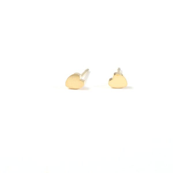 2021 New 18K Gold Plated Stainless Steel 4mm Small Cute Stud Earrings for Girls - Image 5
