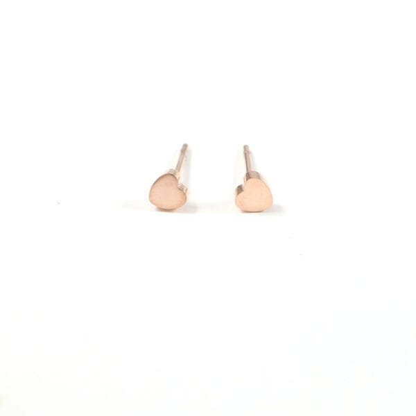 2021 New 18K Gold Plated Stainless Steel 4mm Small Cute Stud Earrings for Girls - Image 6