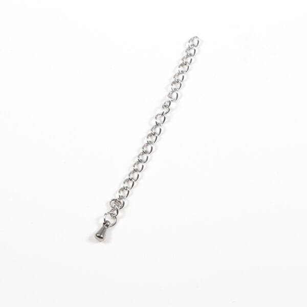 18K Gold Plated 6cm Stainless Steel Extender Chains Jewelry Findings Bracelet Necklace Extender - Image 5