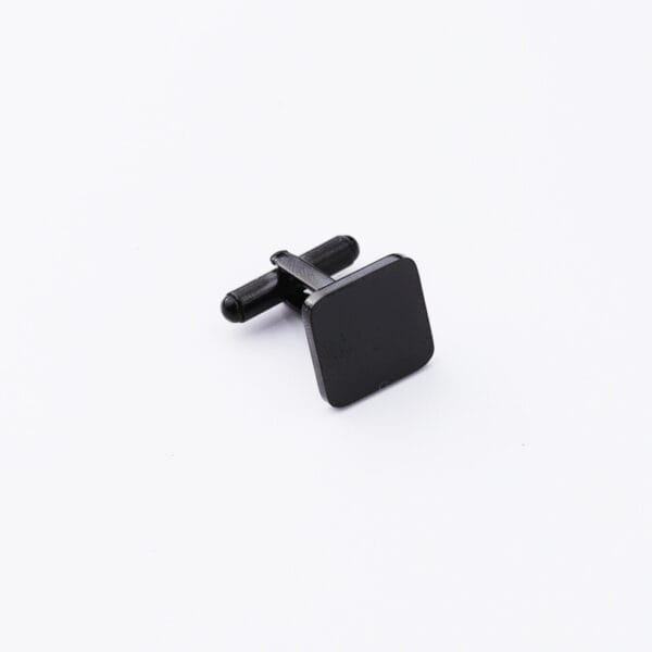 Customized New Stainless Steel Mirror Polished 18K Gold Plated Custom Blank Men's Shirt Square Cufflinks - Bild 4