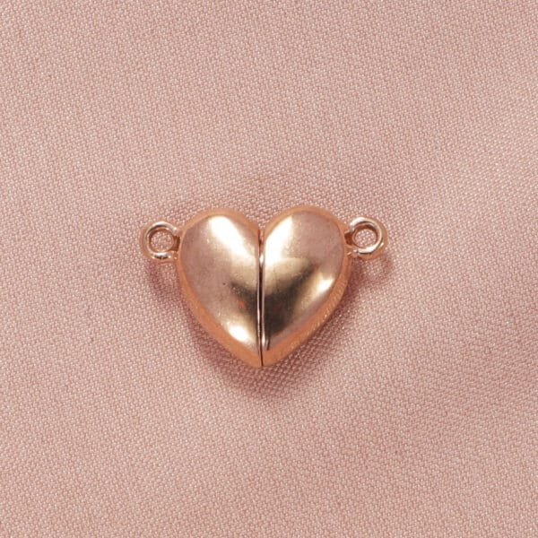 New Design DIY Stainless Steel Couple Jewelry Magnetic Broken Heart Pendant for Necklace - Image 3