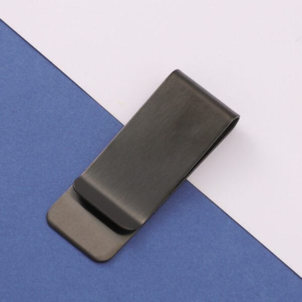 Popular Stainless Steel Gold Plated Mirror Polished Blank Custom Logo Mens Tie Clips for Men - Bild 6
