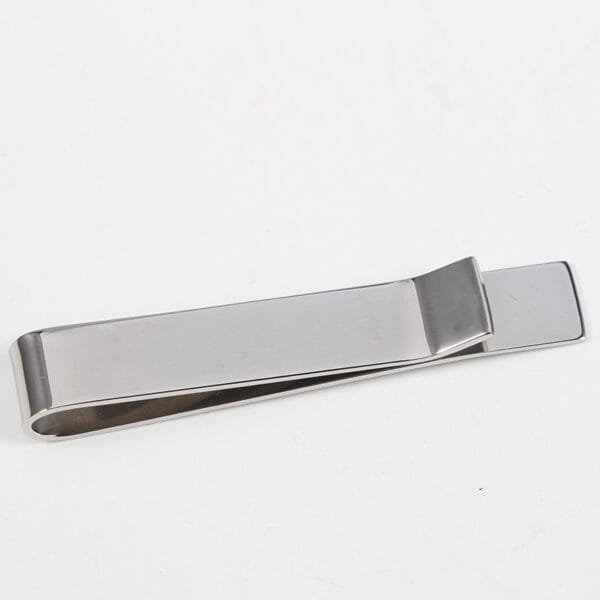 Stainless Steel Mirror Polished Blank Customized Men's Tie Collar Clip