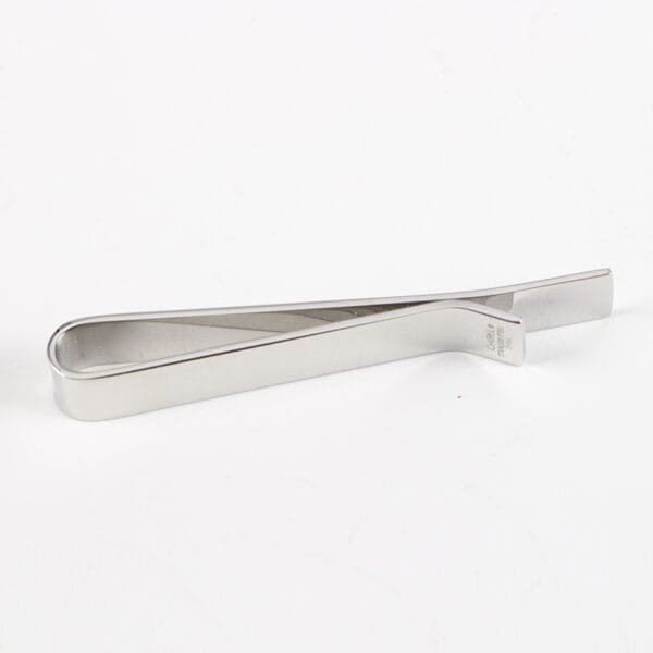 Stainless Steel Mirror Polished Blank Customized Men's Tie Collar Clip - صورة 3