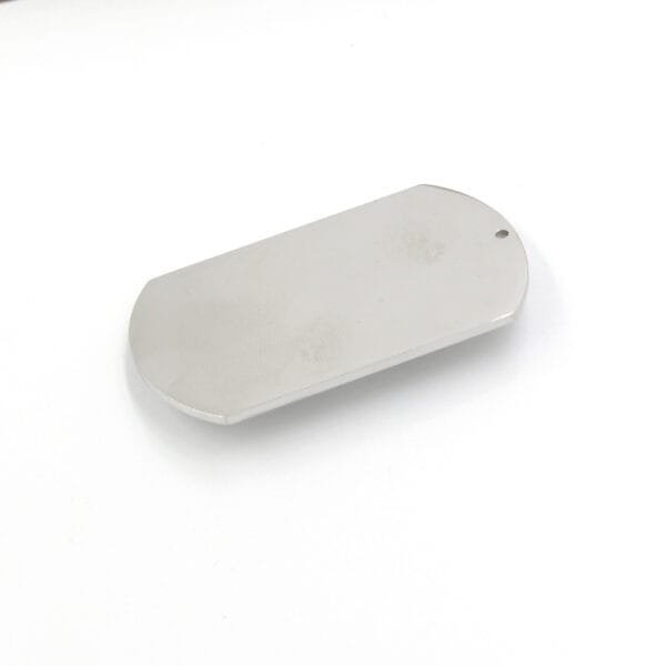 Mirror Polished OEM Made Stainless Steel Blank DogTag Custom Engraved Pendants - صورة 2